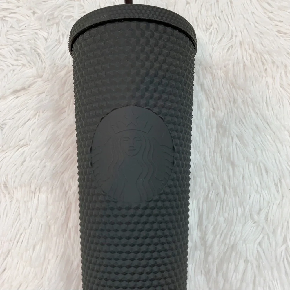Walt Disney World 50th Anniversary Geometric Starbucks Tumbler matte black 24oz‎